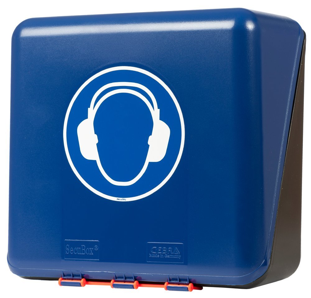Neolab 2 Midi 6061 Storage Box for Ear Guards, Blue