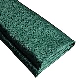 Thick Linen Jacquard Brocade Fabric Faux Silk