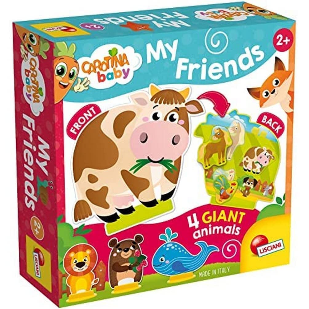 Lisciani - Carotina My animals friend - Educational game, 85521, multicoloured