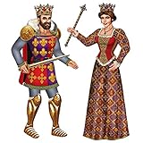 Jointed King & Queen Cutouts