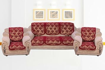 Buy Latest Creative Home Beautiful Designer Set Of 5 Sofa Cover