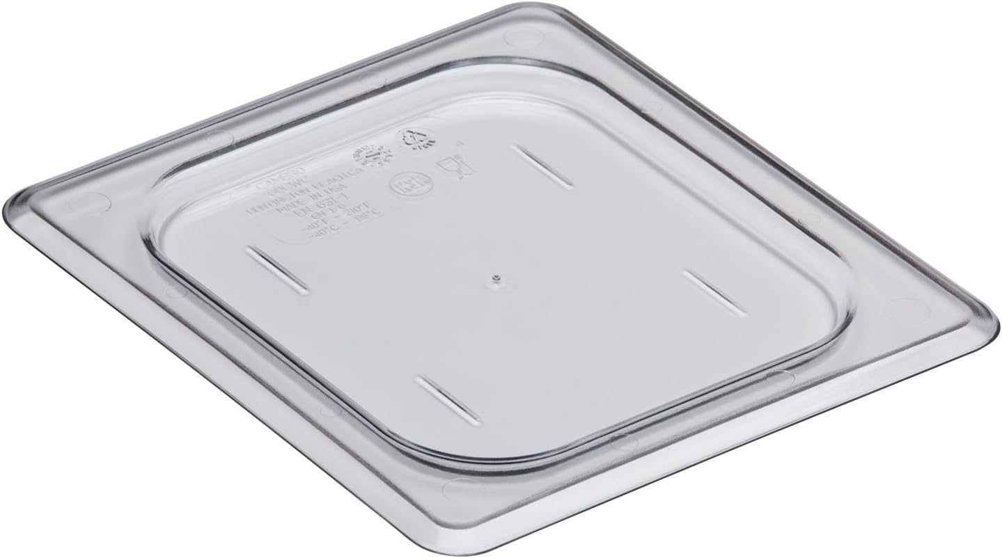 Cambro 60CWC135 Camwear 1/6 Size Clear Lid