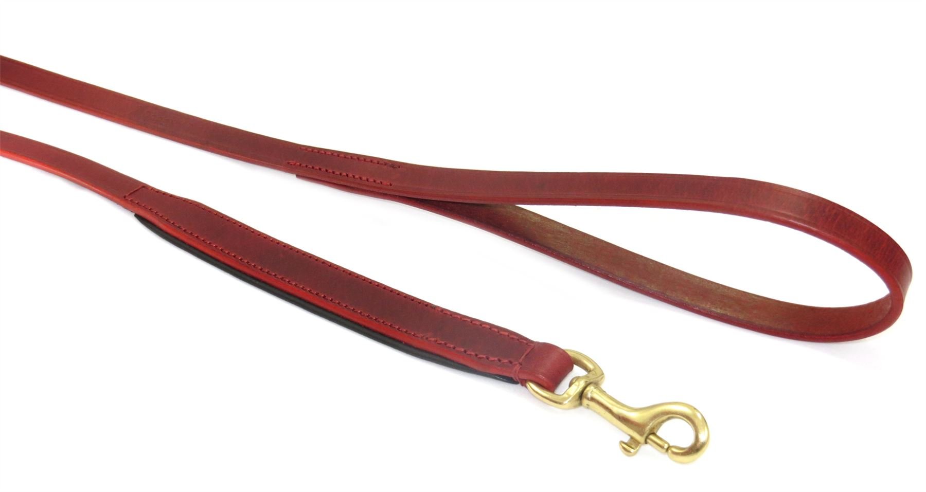 DoggyHQ The Vintage Collection Leash (Claret Red) - Medium