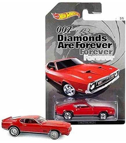Amazon.com: Hot Wheels 1971 Mustang Mach 1 James Bond 007
