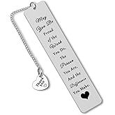 Thank You Gifts for Him Her Bookmark Gift for Coworker Employee Appreciation Gifts for Women Men Inspirational Graduation Gift for Friends Colleague Leaving Job Farewell Gift Retirement Gifts