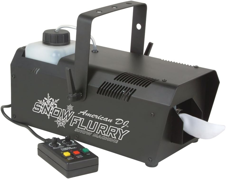 American DJ Snow Flurry Snow Machine with Timer Remote Amazon.co.uk