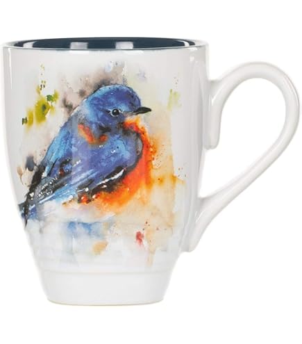 Taza De Acuarela Vintage Con Flores Hypericum La Ilustración Está