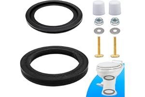 WTNYOU RV Toilet Seal Kit to replace 385311652 RV Toilet Gasket and 385311658 RV Toilet Flush Ball Seal, Compatible with Dometic 300/310/320 Toilet Flange Seal Gasket Kit (Toilet Seal Kit)
