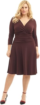 slimming dresses for plus size