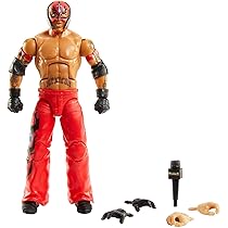 Amazon.com: WWE Elite Action Figure Royal Rumble Rey Mysterio with  Accessory and Dok Hendrix Build-A-Figure Parts\u200b, HKP15 : Toys \u0026 Games
