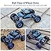 Cradream RC Car Off Road Remote Control Truck Monster Vehicle 4WD 1: 18 Scale Remote Control Car High Speed 2.4Ghz Radio Controlled Climbing Racing Crawler Toys for Boys Kids Adults Gifts Blue