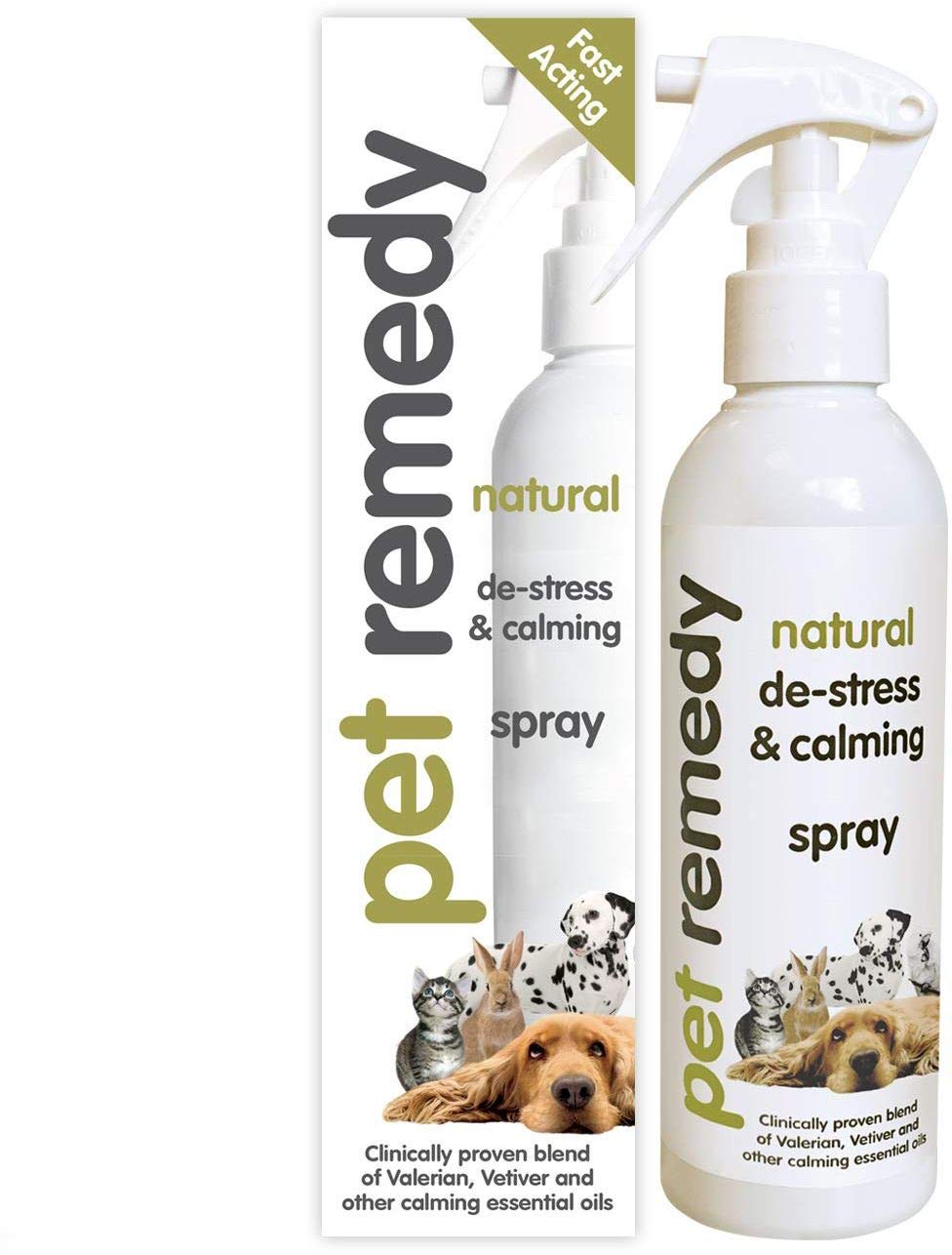 pet remedy de stress and calming spray