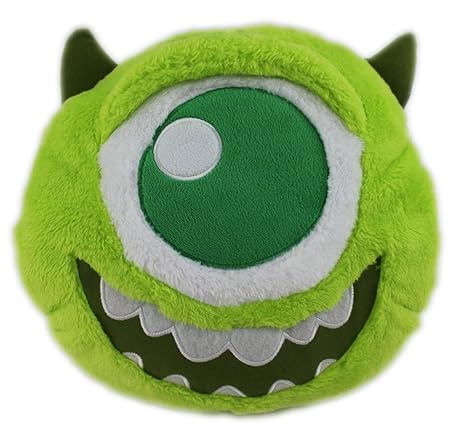 Amazon Com Green Monsters Inc Mike Wazoski Head Decorative Throw