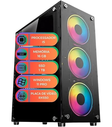 PC INTEL HOME INTEL CORE I7 4790 B85M 16GB SSD 480GB 500W GABINETE