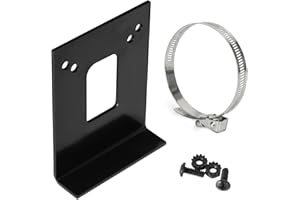 57204 Vehicle-Side Trailer Wiring Harness Clamp-On Bracket Mounting Kit Fit for 4-Way, 5-Way & 6-Way Trailers