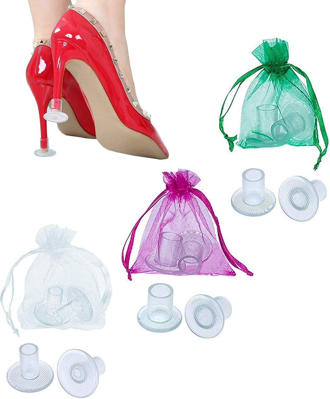 transparent heel protectors