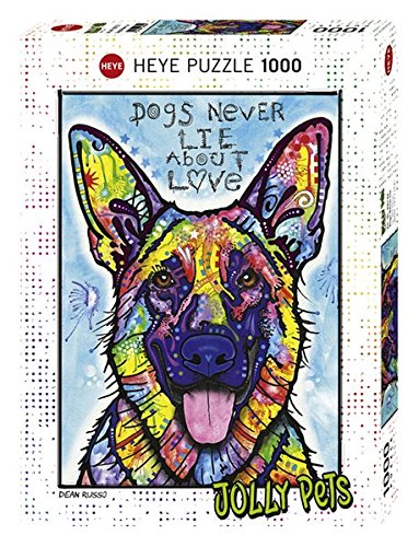Heye Dogs Never Lie 1000 Piece Dean Russo Jigsaw Puzzle