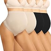 Boguish Maternity Underwear Thong Over Bump - Pregnancy Shapewear Over Belly Support Seamless Pregnant Panties for Women
