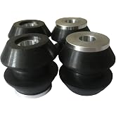 4Pack FICM Mounting Bushings Compatible with Ford 2003-2010 F250 F350 E350 | Fuel Injection Control Module Bushings Kit Set Fits for Ford 6.0L Powersroke 2003-2010 F250 F350 E350 ATS604N VT365 VT275