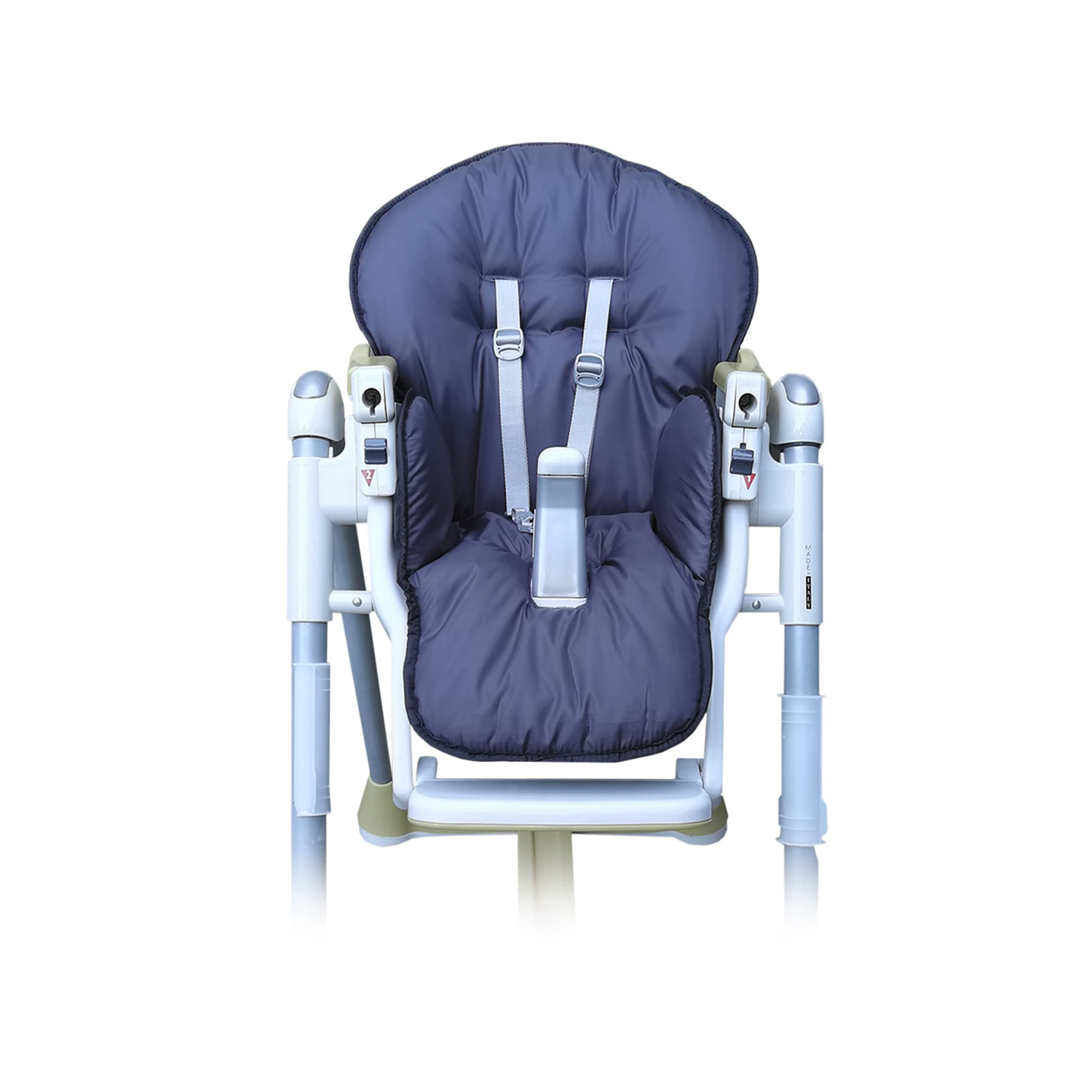 Aveanit High Chair Cushion Replacement Cover Seat Cushion Baby Chair for Peg Perego Prima Pappa Diner Waterproof Graphite - Graphite