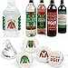 Big Dot of Happiness Ugly Sweater - Christmas Party Decorations - Trio Sticker Set