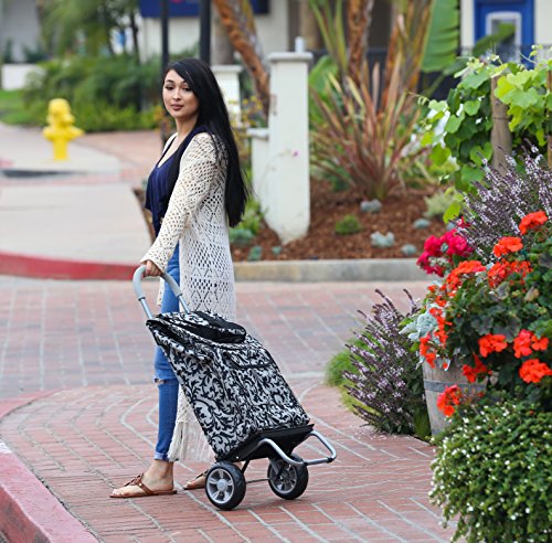 4 Trolley+Baroque+Shopping+Grocery+Foldable