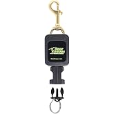 Gear Keeper Scuba Dive Light &amp; Underwater Camera Retractor - Retractable Tether to Keep Scuba Gear Secure &amp; Accessible - Snap Clip Mount &amp; QC-II Split Ring - Scuba Diving Accessories - Made in USA