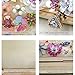 Milisente Women Clutches Colorful Flower Evening Bag Sequins Satin Clutch Purse