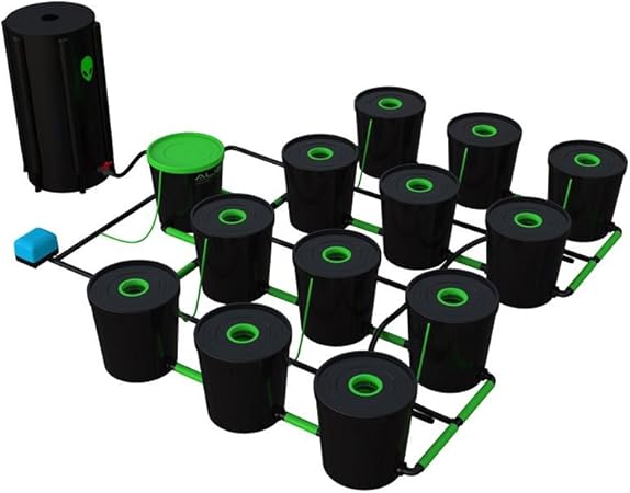 Amazon Com Alien Hydroponics Rdwc 12 Pot Garden Outdoor