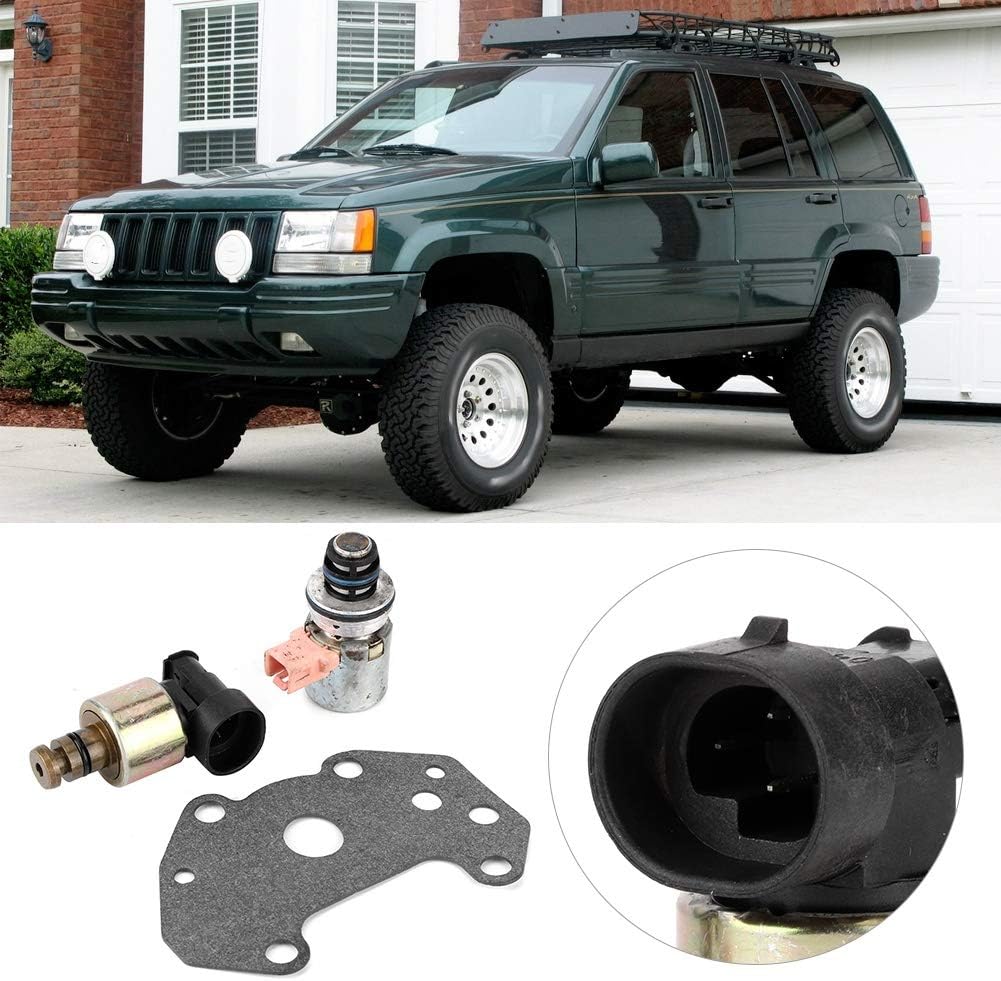 Kit De Capteur De Solenoide De Pression De Regulateur De Transmission Pour Van 1500 Grand Cherokee Qii Lu 3 Pieces Kit De Capteur De Solenoide De Pression Auto Et Moto Pieces Detachees