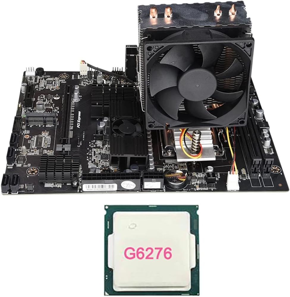 Lodokdre X89 Motherboard 6276 CPU Fan DDR3 ECC/REG RAM SATA2 USB3.0 AMD Opteron
