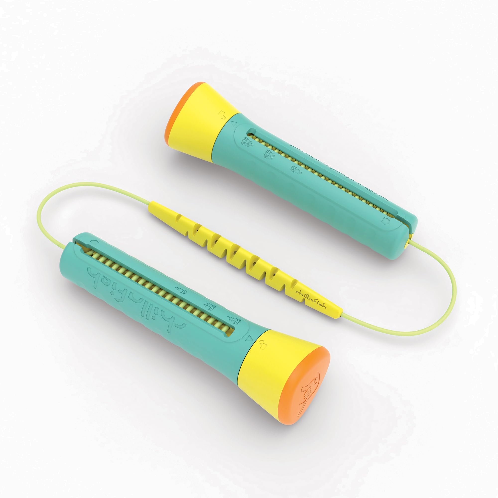 Chillafish Skibbi CPSB01MIN Adjustable Jump Rope with Accelerator for Kids and Adults - Skipping Rope Adjustable Length from 0.3 to 3 m