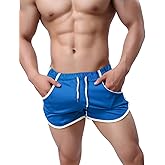 GYMAPE Men's Mesh Athletic Shorts for Workout Running Quick Dry Lightweight