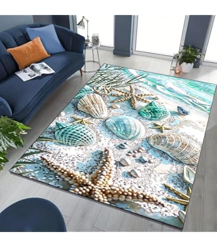 Amazon.com: Lighthouse Rug 8x10-8x10 Rug, Nautical Coastal Area