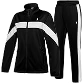 Little Donkey Andy Womens Sweatsuits Set 2 Pieces Jogger Outfits for Women Full Zip Active Tracksuit Sets Athletic Suits