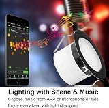 INDARUN RGBW WiFi LED Decking Lights IP67 Ø45MM 12V 10 Pack view 5