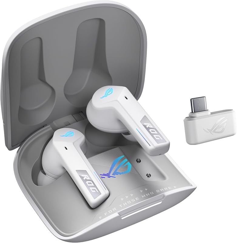 ROG Cetra True Wireless SpeedNova - Auriculares Gaming - Blanco