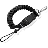 nitescuba Scuba Diving Spring Clip Lanyard Anti-Lost Lanyard with Quick Release Buckle for Outdoor Sports