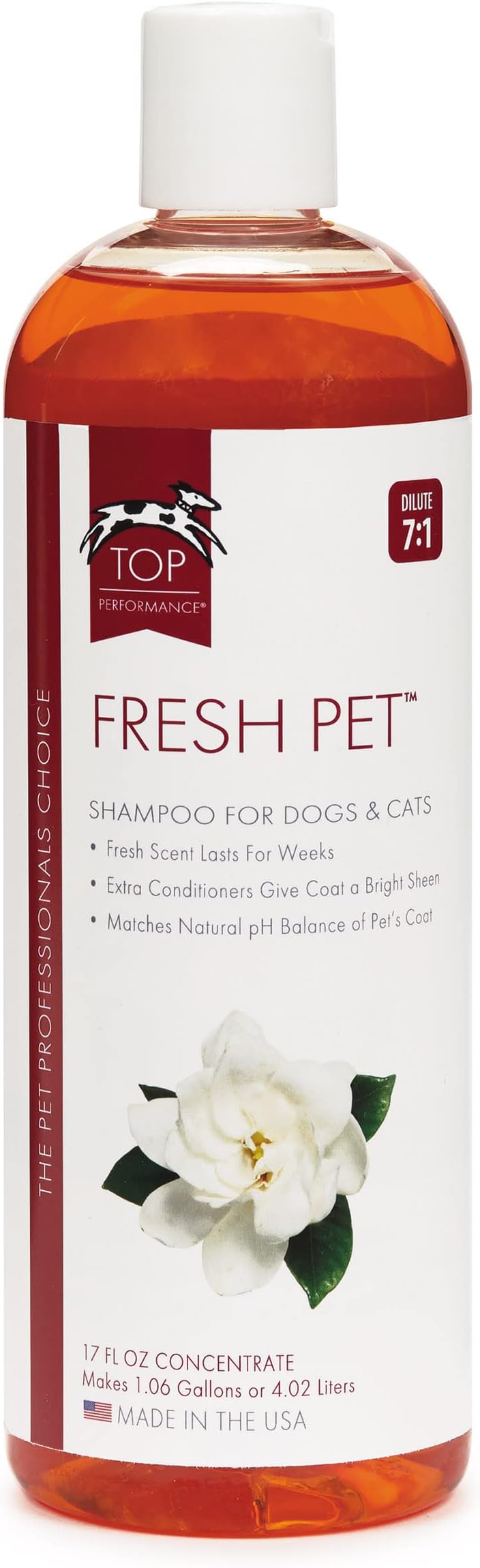 TOP PERFORMANCE Fresh Pet Shampoo The Best Dog & Cat Deodorizer