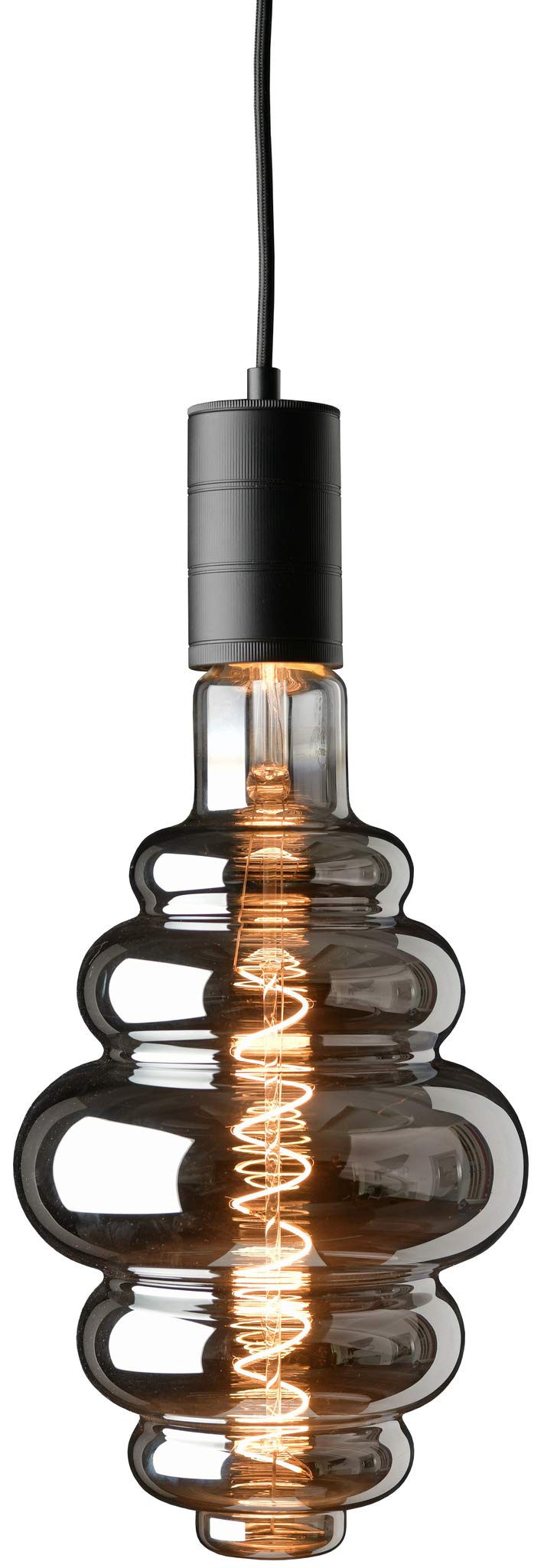 Calex XXL Paris LED-Filament Lampion 6W (ersetzt 10W) E27 Titanium