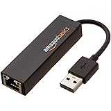 Amazon Basics USB 2.0 to 10/100 Ethernet Port LAN Internet Network Adapter