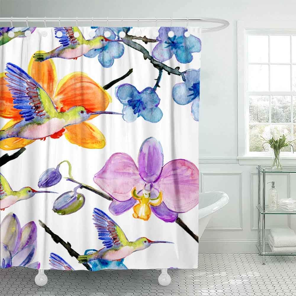 Dethel Shower Curtains for Bathroom, 72X78 Kids Shower