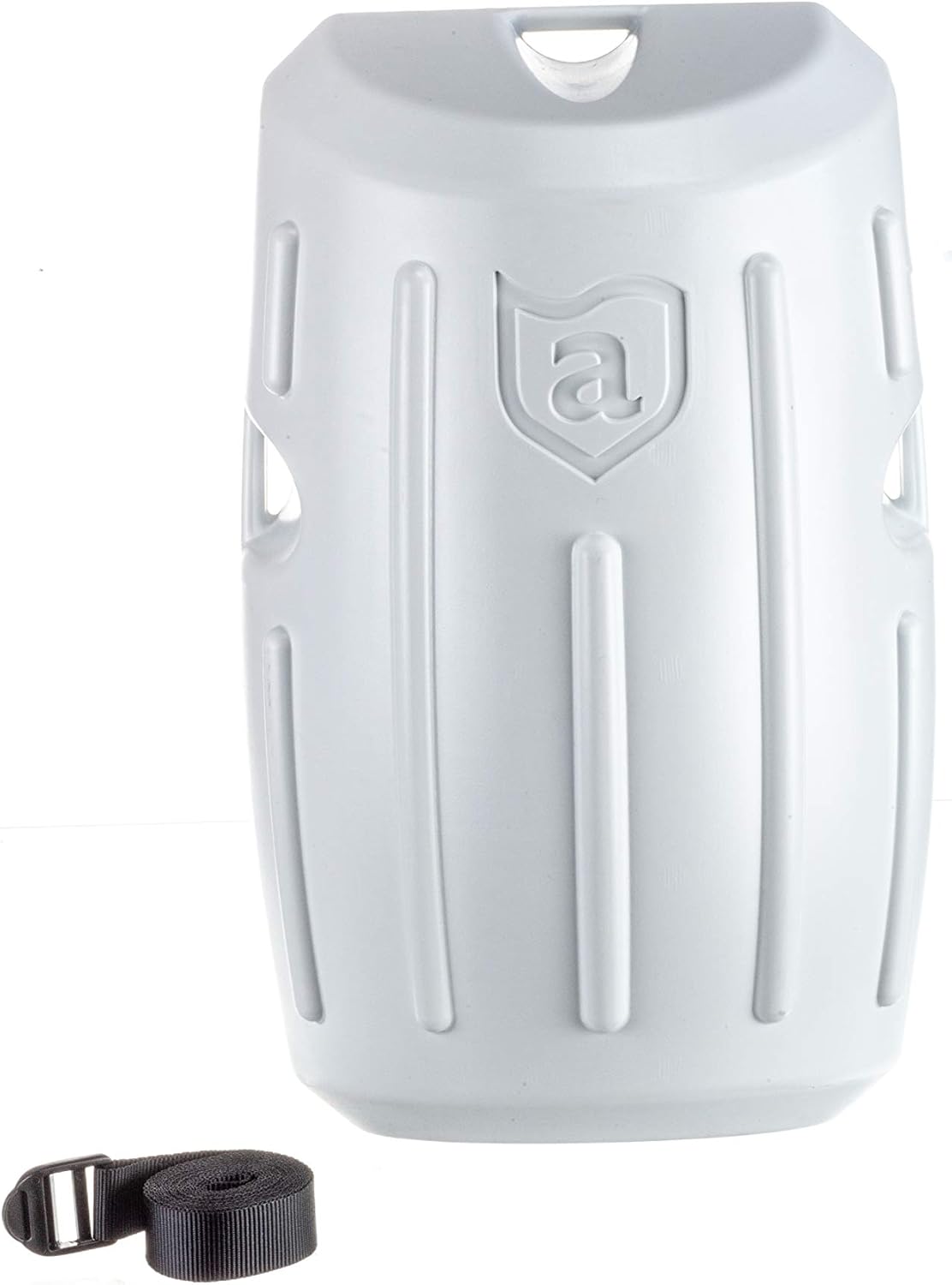 Attwood Softside Pontoon Boat Fender White Softside Pontoon Boat Fender