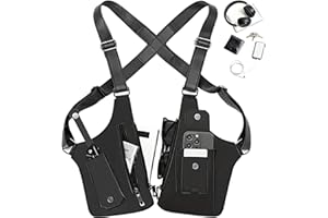 DJIATOG 2026 New Premium Leather Adjustable Underarm Shoulder Bag for Men, Anti-Theft Hidden Adjustable Strap Holste