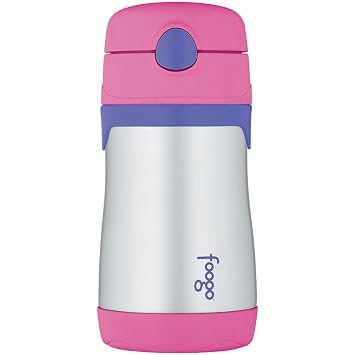 美亚入手：THERMOS 膳魔师 foogo系列 不锈钢保温吸管杯+鸭嘴杯