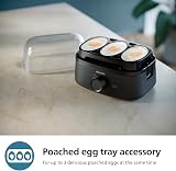 Philips 3000 Series HD9137/91 Egg Cooker 400W Family Size Black view 2