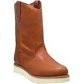 Golden Fox 12" Work Boot Pull On Wellington Wedge Lightweight Outsole for Construction Farming and Ranching