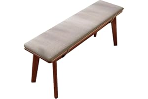 Entryway Wood Dining Bench Furniture Wooden End of Bed Bench for Bedroom Indoor Bench Seat for Dining Table Farmhouse Entry N