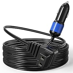 Mellbree 12V/24V DC Power Cord for Car