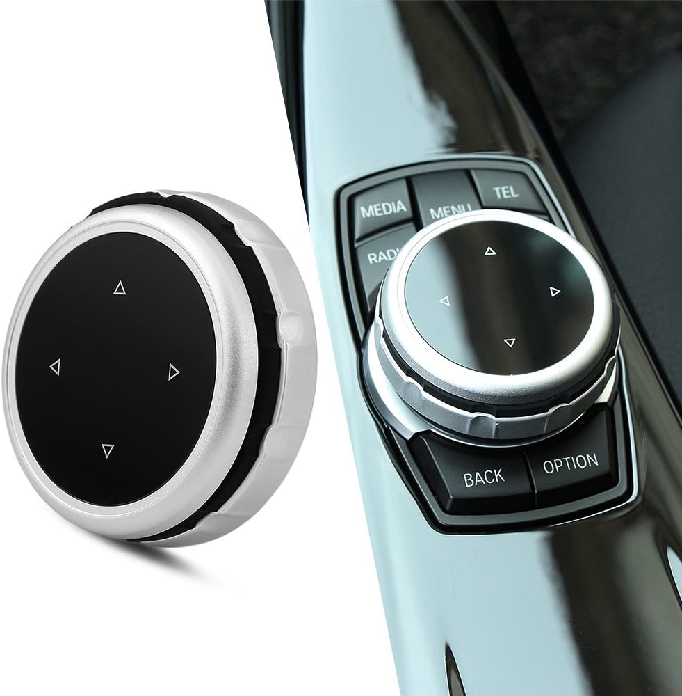 Car Interior Multimedia Buttons Cover Decoration Accessories Amazon.co